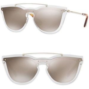 Valentino Glamgloss Reflective Sunglasses